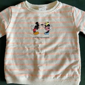 Zara x Disney baby Mickey & Minnie print sweater